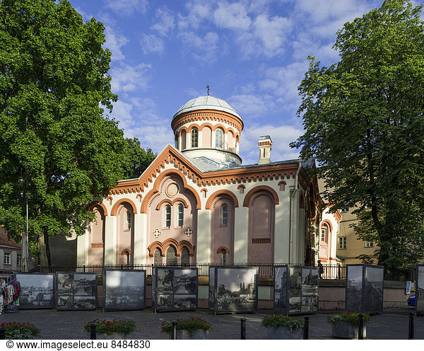 Orthodoxe Kirche St. Parasceve oder Piatnicka-Kirche  Vilnius  Bezirk Vilnius  Litauen