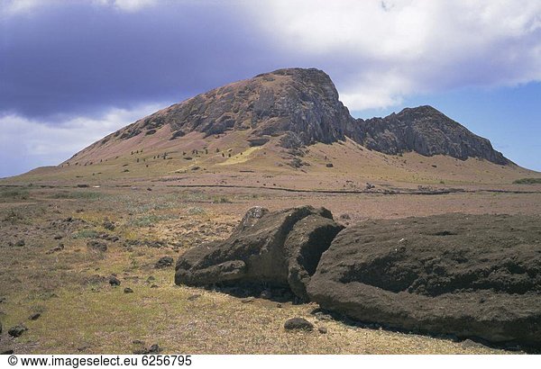 Osterinsel Rapa Nui Pazifischer Ozean Pazifik Stiller Ozean Großer Ozean Anzahl UNESCO-Welterbe Chile links