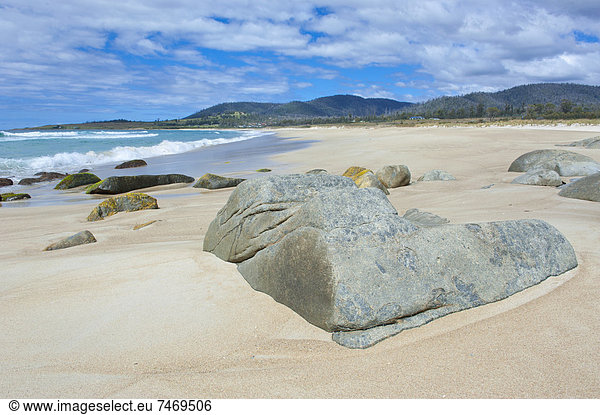 Ostküste  Strand  Einsamkeit  Pazifischer Ozean  Pazifik  Stiller Ozean  Großer Ozean  Australien  Tasmanien