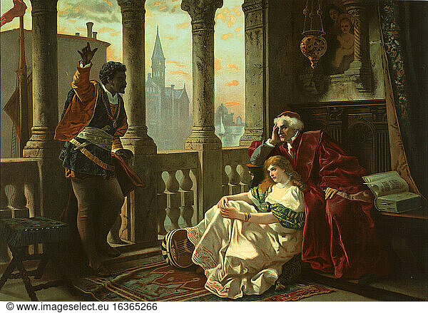 Othello Tells Desdemona And Her Father Of His Adventures Othello Tells Desdemona And Her Father