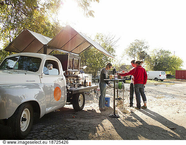 Out and about in Austin  TX: Mobile coffee vendor