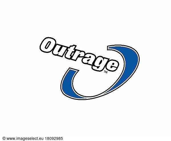 Outrage Games  Rotated Logo  White Background B