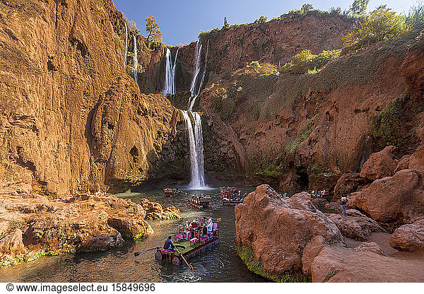 Ouzoud-Wasserfall bei Marrakesch in Marokko