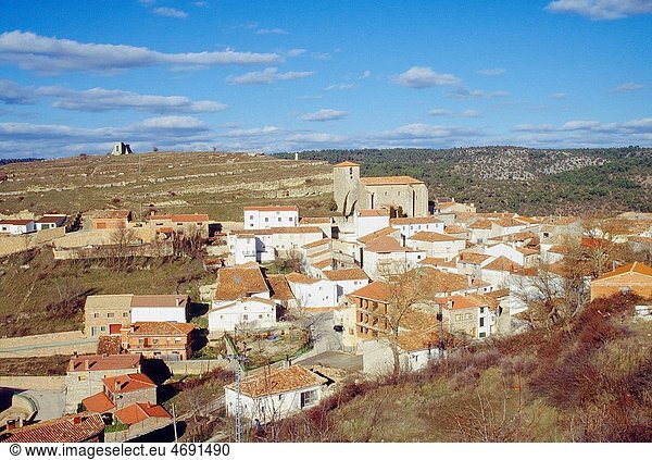 Overview. Buenache de la Sierra  Cuenca province  Castilla La Mancha  Spain.