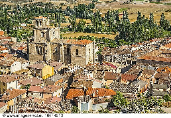 Overview. Pe?aranda de Duero  Burgos province  Castilla Leon  Spain.