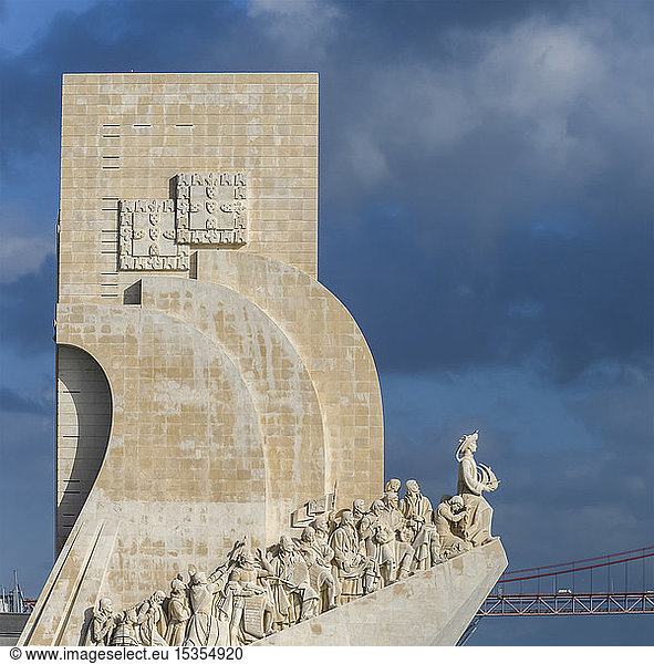 Padrao dos Descobrimentos-Denkmal; Lissabon  Region Lisboa  Portugal