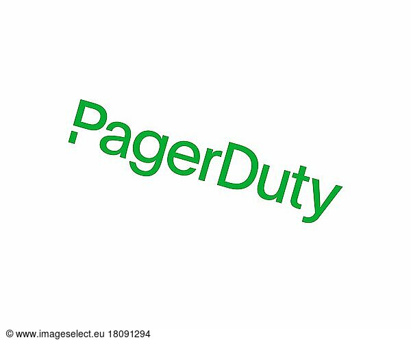 PagerDuty  rotated logo  white background B