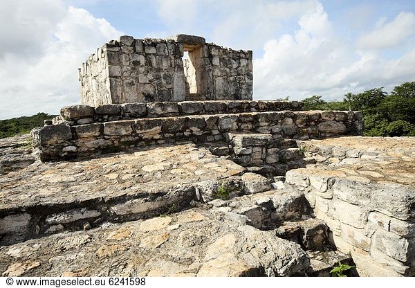 Palast Schloß Schlösser Nordamerika Mexiko über Yucatan