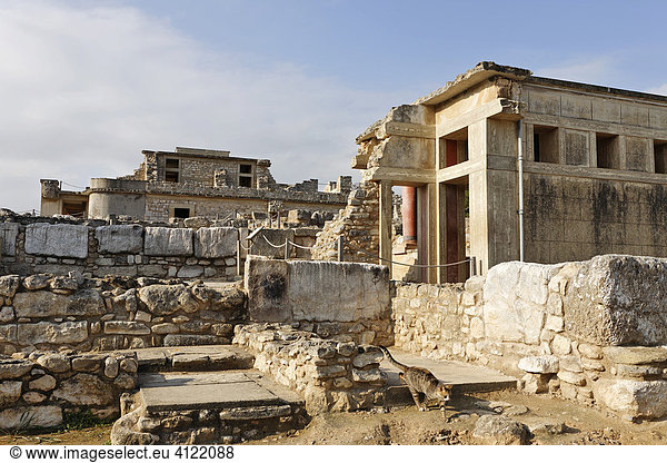 Palast von Knossos  Kreta  Griechenland