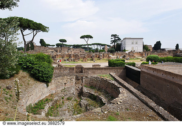 Palatin Antikes Rom Rom Latium Italien Europa