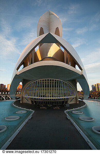 Palau de les Arts Reina Sofia  entworfen von Santiago Calatrava