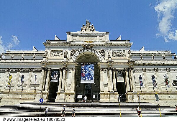 Palazzo delle Esposizioni  Ausstellungshalle  Palast  Museum  Rom  Latium  Italien  Europa