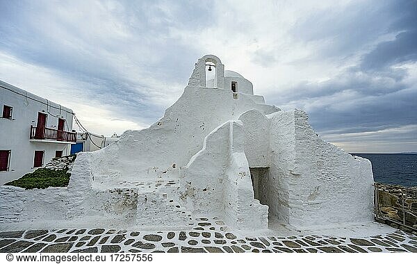 Panagia-Paraportiani Kirche  Mykonos-Stadt  Mykonos  Kykladen  Ägäis  Griechenland  Europa