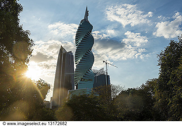 Panama  Panama-Stadt  Blick auf den F&F-Turm