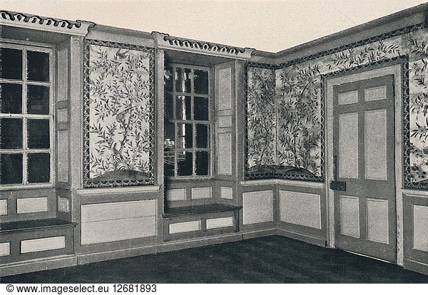 Panelled Room from a Gloucestershire House  (c1740)  1927. Artists: Edward F Strange  Unknown.
