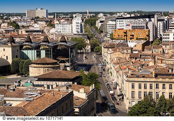 Panorama Frankreich Europa Aquitanien Bordeaux Gironde