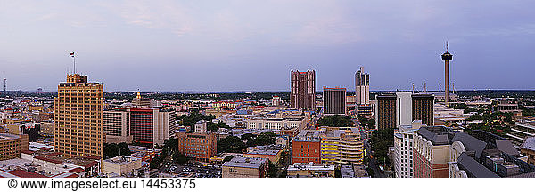 Panorama-Skyline von San Antonio