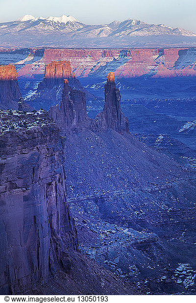 Panoramablick auf den Canyonlands-Nationalpark