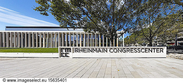 Panoramic view of RheinMain CongressCenter  Wiesbaden  Germany