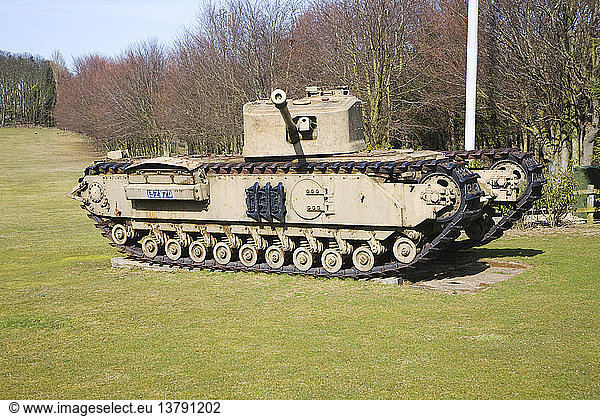 Panzer in der Muckleburgh-Sammlung von Militärfahrzeugen  Weybourne  Norfolk  England