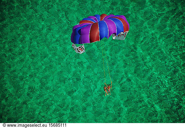 parachute  water sports  parasailing  recreation