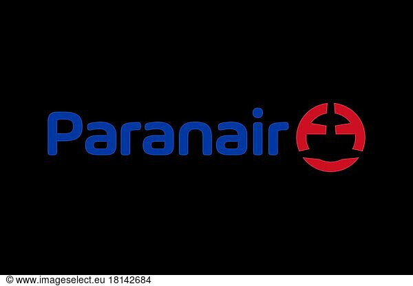 Paranair  Logo  Black background