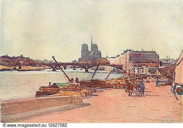 Paris  um 1875. Künstler: Robert Weir Allan