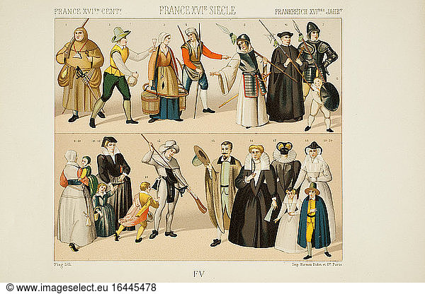 Parisian fashions 1590