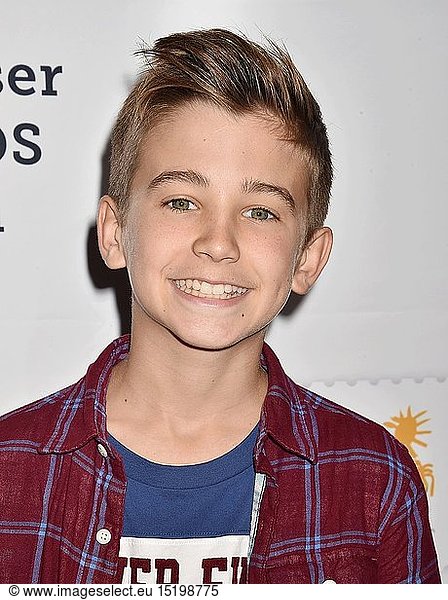 Parker Bates attends the Elizabeth Glaser Pediatric Aids Foundation's 30th Anniversary  A Time For Heroes Family Festival at Smashbox Studios on October 28  2018 in Culver City  California.