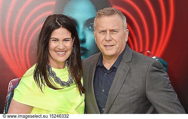 Paula Ravets (L) and Paul Reiser attend the premiere of Lionsgate's ...
