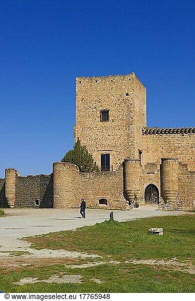 Pedraza  Schloss  Ignacio Zuloaga Museum  Provinz Segovia  Kastilien-León  Spanien  Europa