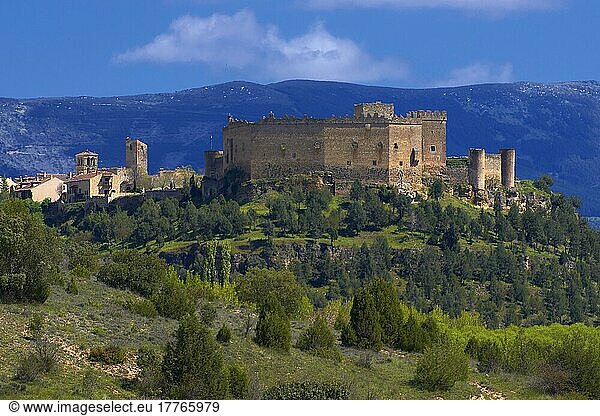Pedraza  Schloss  Ignacio Zuloaga Museum  Provinz Segovia  Kastilien-León  Spanien  Europa