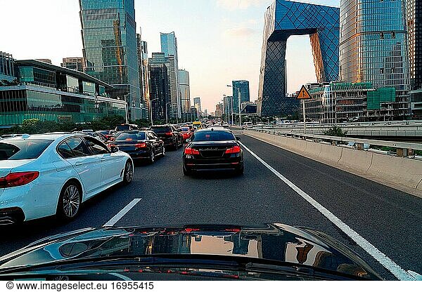 Peking guomao CBD Verkehr
