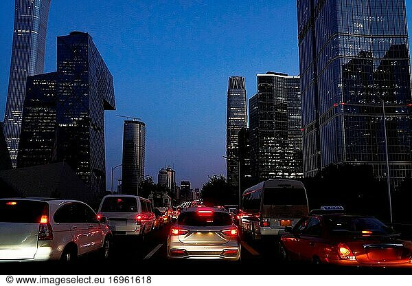 Peking internationaler Handel Transport der Nacht