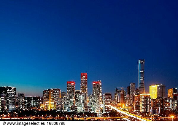Pekinger Guomao-Gebiet Landschaftsarchitektur
