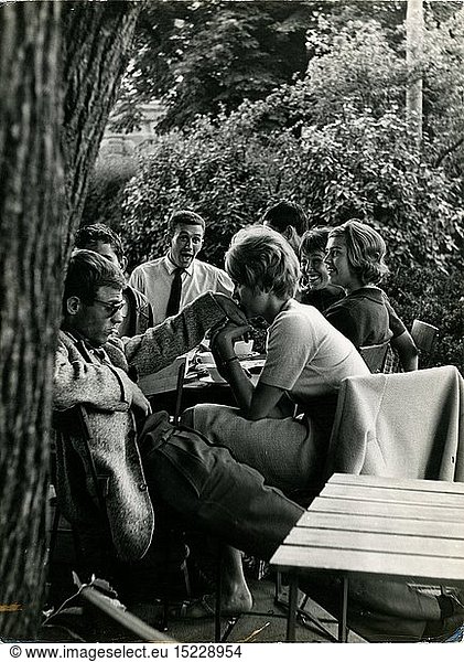 people  couples  1960s  lovers  Stockholm  1960s