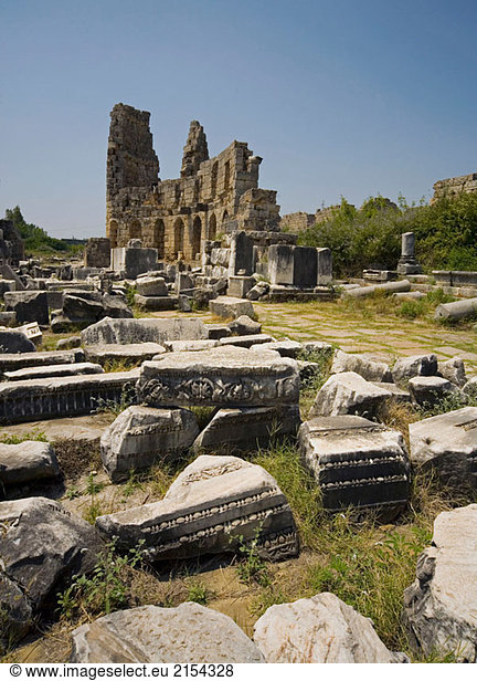 Perge Ruinen  Türkei