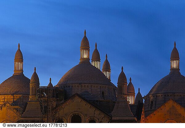 Perigueux  Kathedrale Saint Front  UNESCO-Weltkulturerbe  Perigord Blanc  Dordogne  Aquitaine  Frankreich  Europa