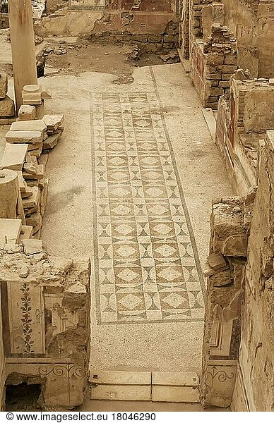 Peristyl  Hof  Privathäuser  Ephesos  Provinz Izmir  Türkei  Ephesus  Asien