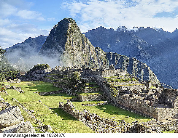 Peru  Ruinenstadt Machu Picchu