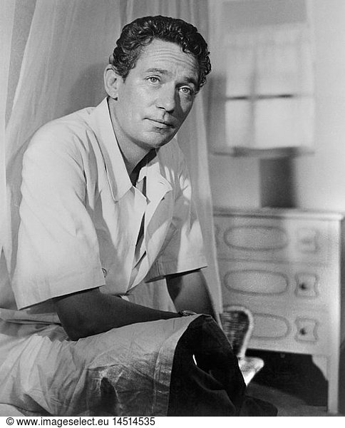 Peter Finch  on-set of the Film  The Nun's Story  Warner Bros.  1959