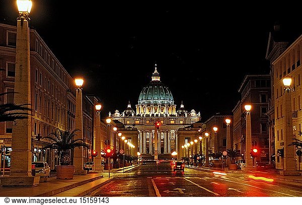Petersdom  Italien  Rom  Vatikanstadt