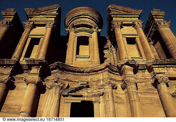 Petra's Monastery  UNESCO World Heritage site  in Jordan.