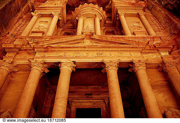 Petra  UNESCO World Heritage  in Jordan.