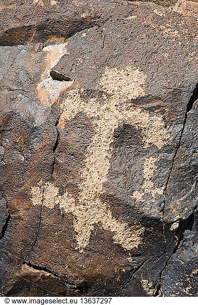 Petroglyphs in Petroglyph Canyon in the Sloan Canyon National Conservation Area  Nevada. This area contains one of the greatest concentrations of Native American rock art in the United States  with more than 1 700 petroglyphs made over a period of about 2 000 years.