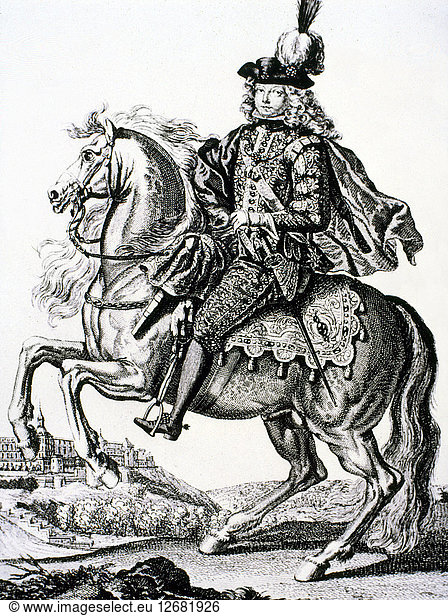 Philip V of Anjou (1683 - 1746)  King of Spain.
