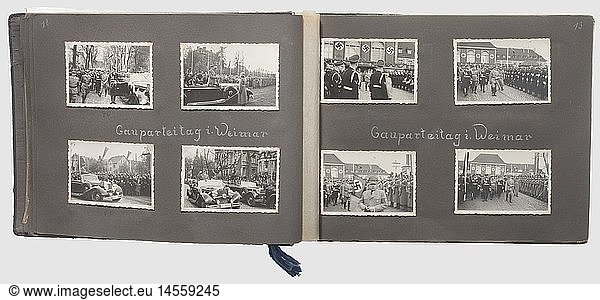 1920s Small Leather Case For Photos  Pocket photoalbum Celluloid Antique Ca