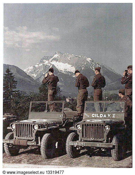 Photograph of the US 101st Airborne Division 1945