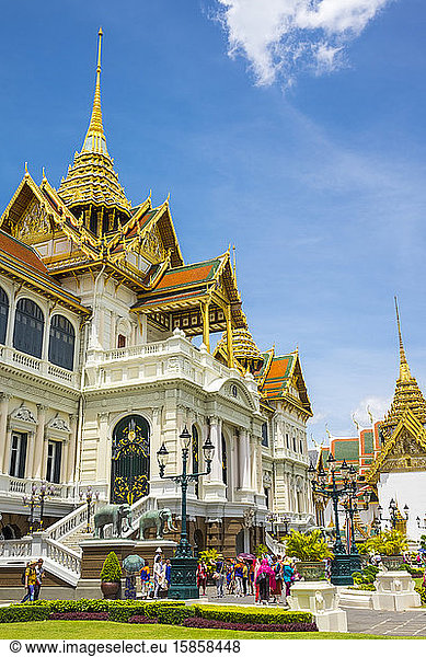 Phra Thinang Chakri Maha Prasat throne hall  Grand Palace  Bangkok