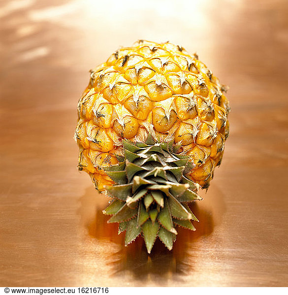 Pineapple on copper